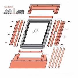 TILE Flashing TZ 55 X 78cm for Optilight