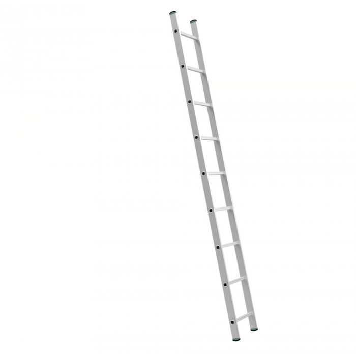 1x7 Single 1 section x 7 rungs aluminium ladder