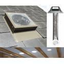 Fakro SFL Light Tunnel 14" 350mm with Flexible Tube for Slate Roof