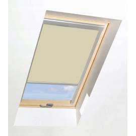 Roller Blinds ORF 66cm x 98cm for all OptiLight Windows Beige/Blackout