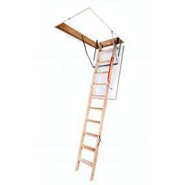 Optistep OLE 60cm X 111cm Wooden Loft Ladder & Hatch (H up to 280CM)