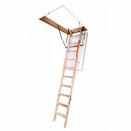 Optistep OLE 60cm X 120cm Wooden Loft Ladder & Hatch (H up to 280CM)