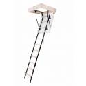 Oman MINI 60cm X 80cm Wooden/Metal Folding Loft Ladder & Hatch