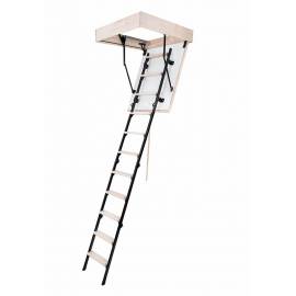 MINI 70cm X 80cm Wooden/Metal Folding Loft Ladder & Hatch