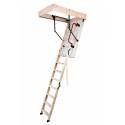 Oman 55cm X 120cm Wooden Loft Ladder & Hatch (H up to 280CM)