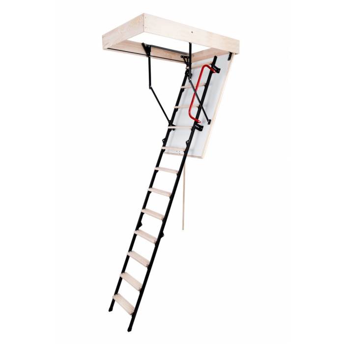 Oman Stallux 55cm X 110cm Wooden/Metal Folding Loft Ladder & Hatch