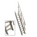 Steep Hill 70 Wooden Staircase Kit Loft Stairs/ladder W 70 cm profiled paddle steps