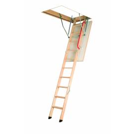 Fakro LWK Plus 55cm X 111cm Wooden Loft Ladder & Hatch (H up to 280CM)