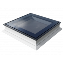 Flat Roof Window PGX A1 60cm x 60cm Flat Glass Rooflight Fixed Double Glazed