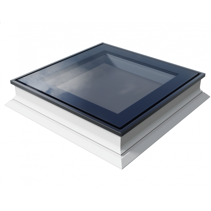 Sunlux 60cm x 60cm Flat Glass Rooflight Fixed Double Glazed - Flat Roof