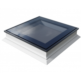 Flat Roof Window PGX A1 60cm x 90cm Flat Glass Rooflight Fixed Double Glazed