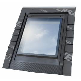 IGX Fixed Triple glazed Rooflight 78 x 98cm for roof pitch 5°-90° with integrated EPDM rubber flashing kit