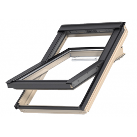 VELUX GZL 55 x 78cm Pine Centre Pivot Roof Window CK02 1051