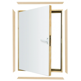 Fakro DWK 55 x 80cm L-Shaped Combination Knee Wall Loft Doors