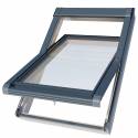 SUNLUX Triple Glazed 55 x 78cm Pine Centre Pivot Roof Window