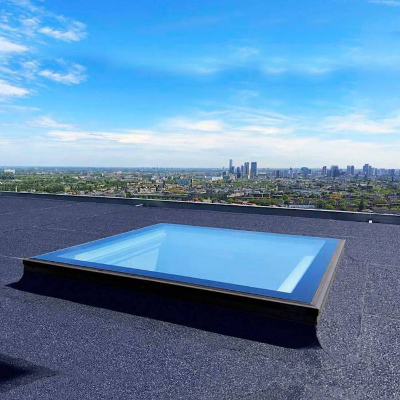 flat roof windows